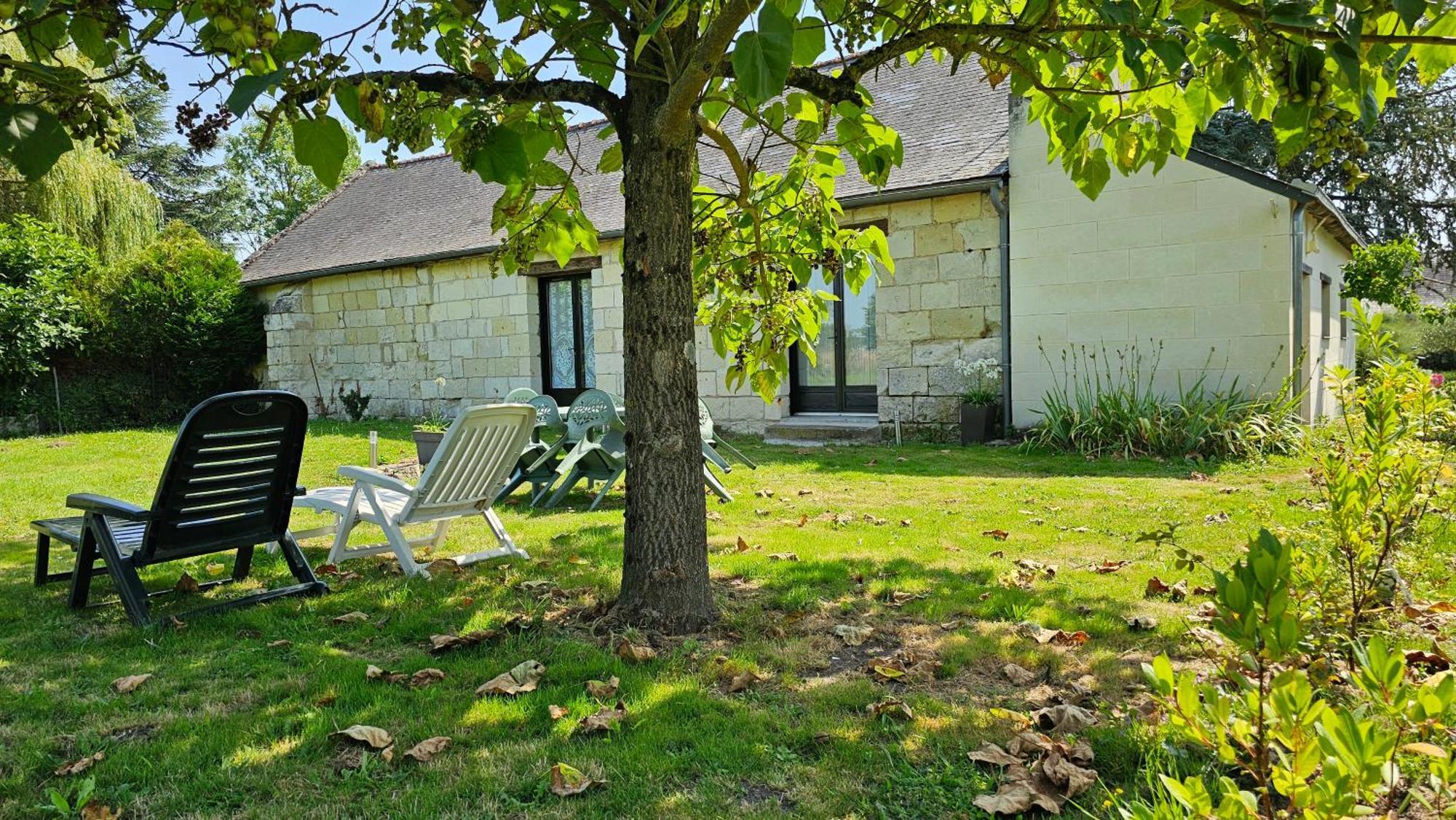 Domaine Des Moizons, Le Figuier Apartman Villebernier Kültér fotó