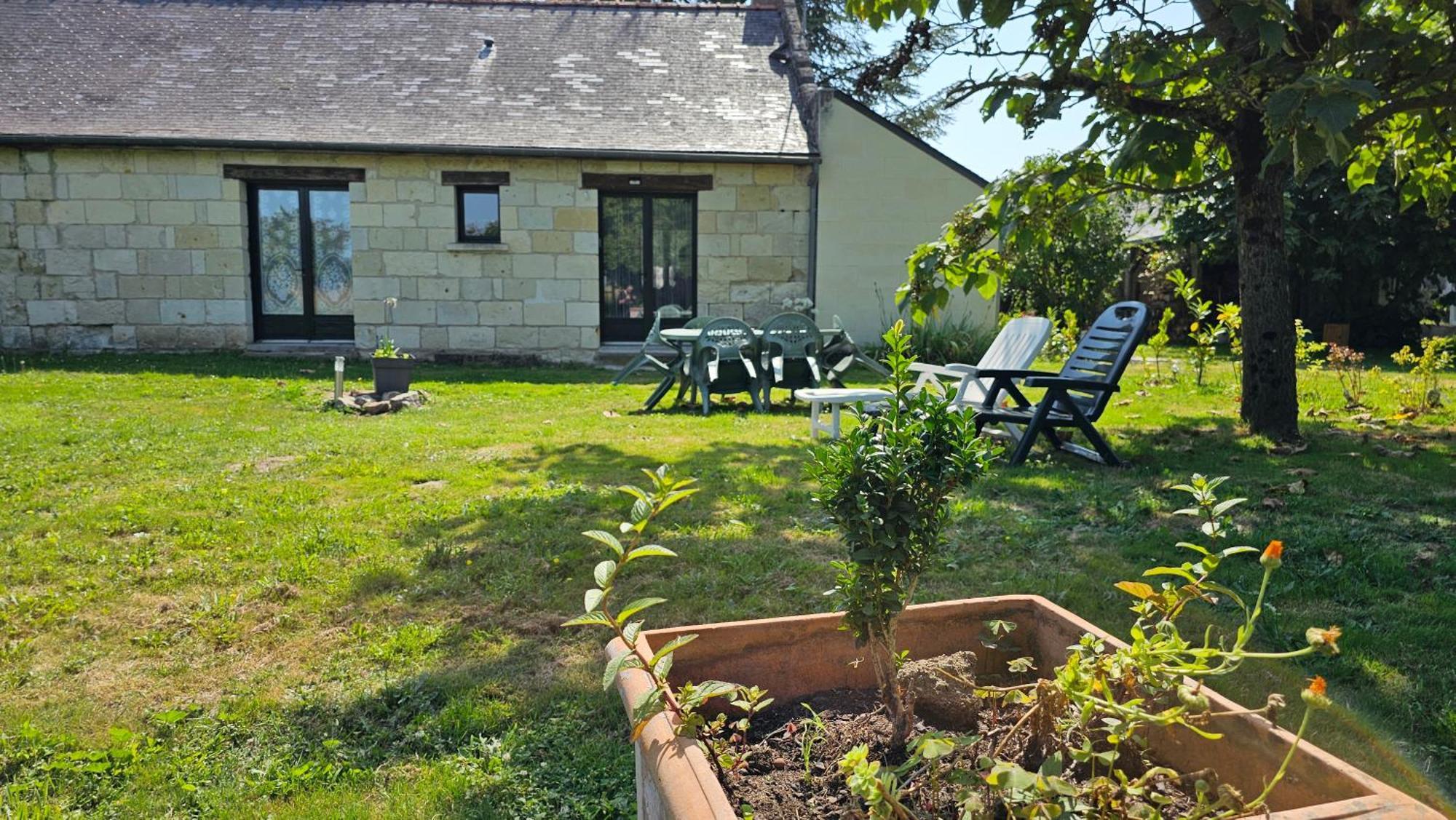 Domaine Des Moizons, Le Figuier Apartman Villebernier Kültér fotó